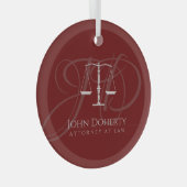 Schalen van het recht | Wet Glas Ornament (Voorkant Rechts)