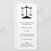 Schalen van het recht (wet) kaart (Voorkant)