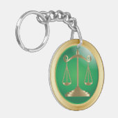 Schalen van het recht | Wet Sleutelhanger (Voorkant Links)