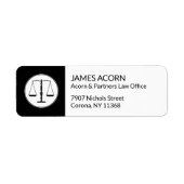 Schalen van het recht | Wettelijk Kantoor Etiket (Voorkant)