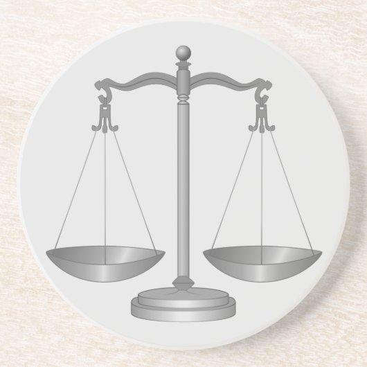 Schalen van het recht zandsteen onderzetter (Voorkant)