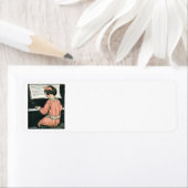 Schalen van Jessie Willcox Smith, Piano Music Girl Etiket (Insitu)