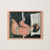 Schalen van Jessie Willcox Smith, Piano Music Girl Legpuzzel (Horizontaal)