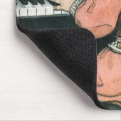 Schalen van Jessie Willcox Smith, Piano Music Girl Muismat (Hoek)