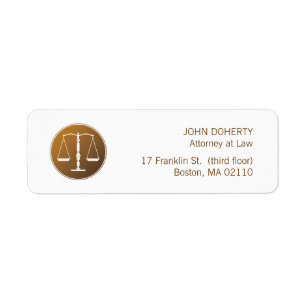 Schalen van Justice Law Label