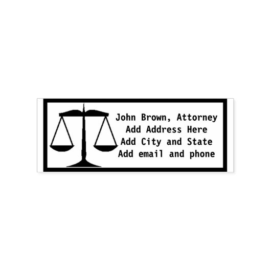Schalen van Justice Rubber Stamp Rubberstempel (Afrduk)