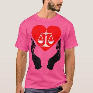 Schalen van rechtvaardigheidGelijkheid van liefde T-shirt