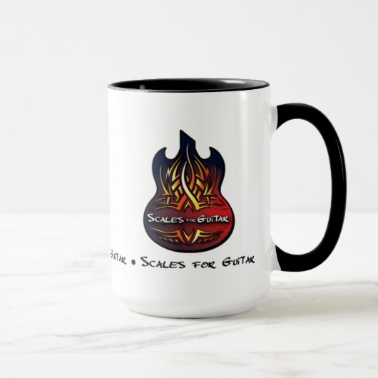 Schalen voor de Mok van gitaarkoffie (Rechts)