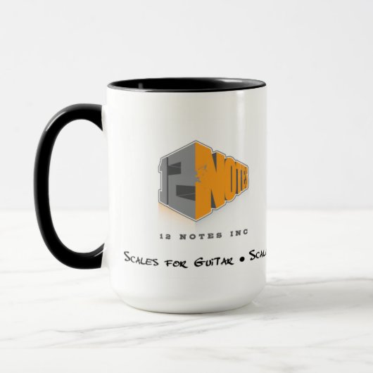 Schalen voor de Mok van gitaarkoffie (Links)