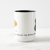 Schalen voor de Mok van gitaarkoffie (Midden)