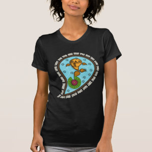 Schalen Vrouwen Donker Shirt