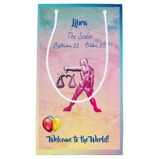 Schalen - Weegblad (23 - 22 okt.) Klein Cadeauzakje (Voorkant)