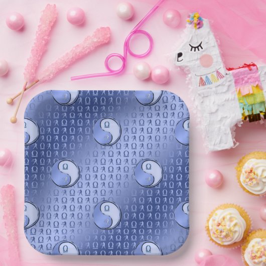 Schalf de schalen papieren bordje (Feest)