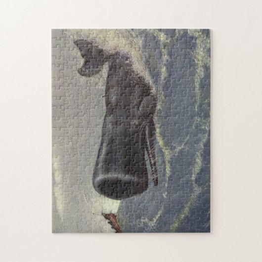 schaliegasschilfers (1909) legpuzzel (Verticaal)