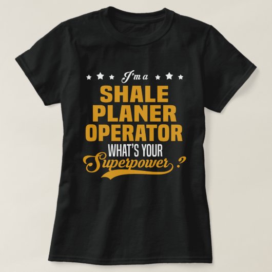 schalieplanner-operator t-shirt (Design voorkant)