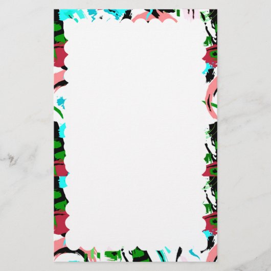 schallopend grenskantoor briefpapier (Voorkant)