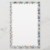 schallopend grenskantoor briefpapier (Voorkant)