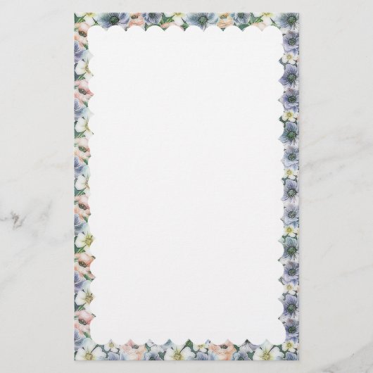 schallopend grenskantoor briefpapier (Voorkant)