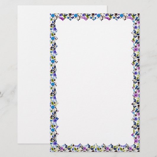 schallopend grenskantoor briefpapier (Voorkant / Achterkant)