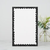 schallopend grenskantoor briefpapier (Staand voorkant)