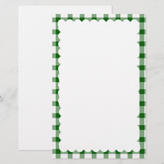 schallopend grenskantoor briefpapier (Voorkant / Achterkant)