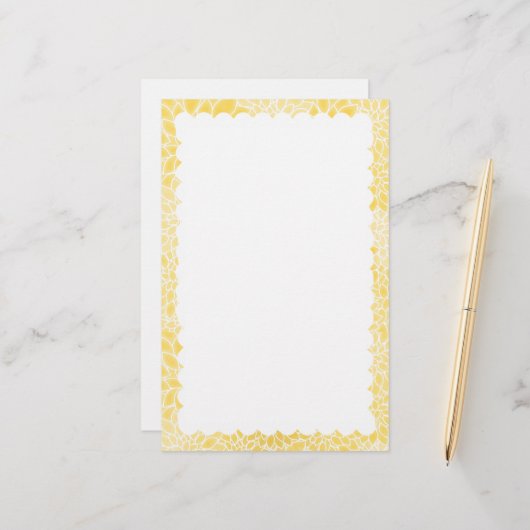 schallopend grenskantoor briefpapier (Voorkant / Achterkant in situ)