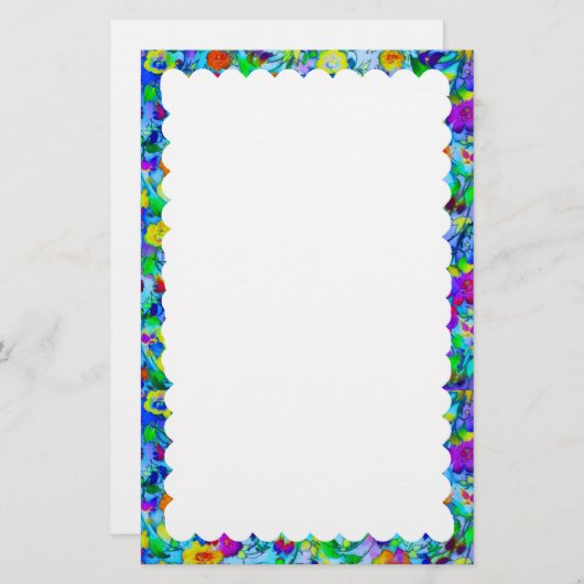 schallopend grenskantoor briefpapier (Voorkant / Achterkant)