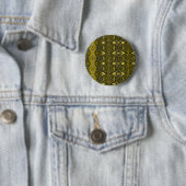 Schamanen Stam Schild Ronde Button 5,7 Cm (In situ)