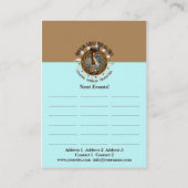 SCHAMANISCHE VERWARMING - Visitekaartje (Achterkant)