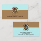 SCHAMANISCHE VERWARMING - Visitekaartje (Voorkant / Achterkant)