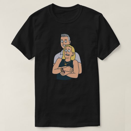 schandaal astronoom CEO Andy Byron T-shirt (Design voorkant)