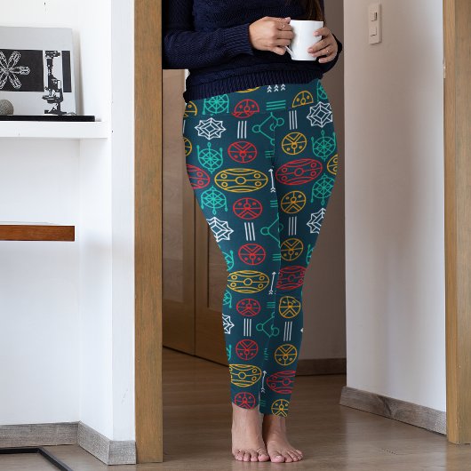 schandalig , kleurrijk leggings