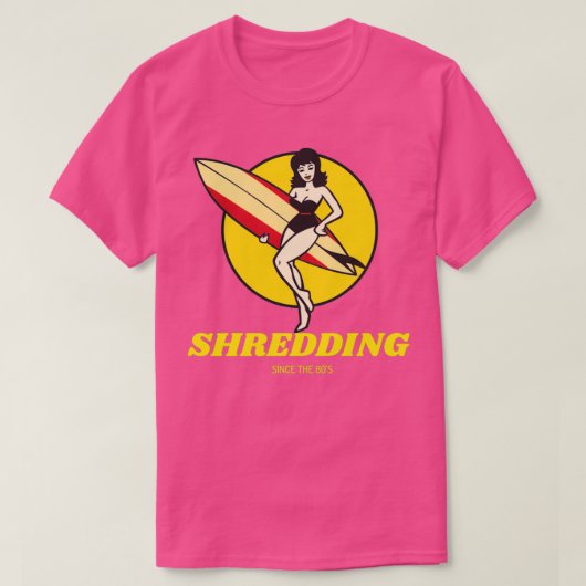 Schande sinds de jaren '80 t-shirt (Design voorkant)