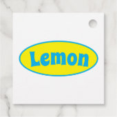 Schandinavisch ontwerp, gepersonaliseerd Glad mids Bedankjes Labels (Achterkant)