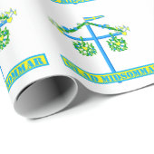 Schandinavisch ontwerp, gepersonaliseerd Glad mids Cadeaupapier (Rol Hoek)