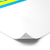 Schandinavisch ontwerp, gepersonaliseerd Glad mids Poster (Hoek)