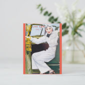  schanghai Magazine - Vrouw Briefkaart (Staand voorkant)