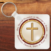 Schap Christelijk, Religieuze Giveaways, Elke Occa Sleutelhanger (Voorkant)