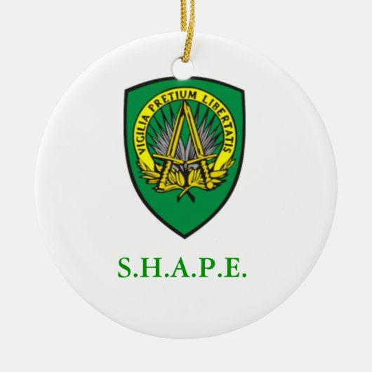 SCHAPE KERAMISCH ORNAMENT (Voorkant)