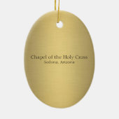 Schapel van het Heilige Kruis 1 Keramisch Ornament (Achterkant)