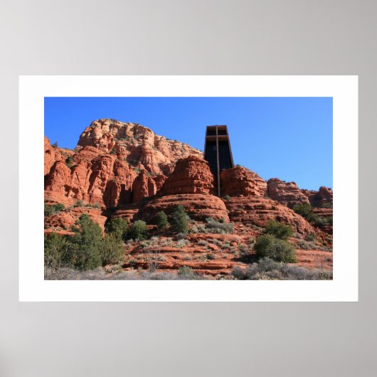 Schapel van het Heilige Kruis Poster (Voorkant)