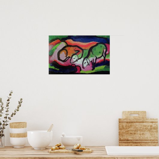 Schapen, 1912 poster (Keuken)