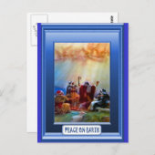 Schapen aan de heuvel briefkaart (Voorkant / Achterkant)