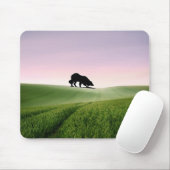 Schapen aan de horizon.. muismat (Met muis)