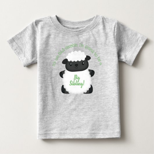Schapen Baby shower Boerderij (Voorkant)