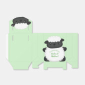 Schapen Baby shower Boerderij Bedankdoosjes (Uitgevouwen)