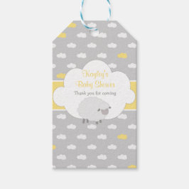 Schapen Baby shower Gift Labels (gepersonaliseerd) Cadeaulabel