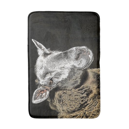 SCHAPEN BADMAT (Voorkant Verticaal)