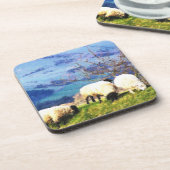 SCHAPEN BIER ONDERZETTER (Linkerzijde)