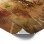 Schapen Boerderij Dierlijke Kunst Print Poster (Hoek)